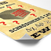 Affiche Recherchée de Schrodinger's Cat (Coin)