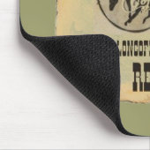 AFFICHE RECHERCHÉE sur café de tapis de souris (Coin)