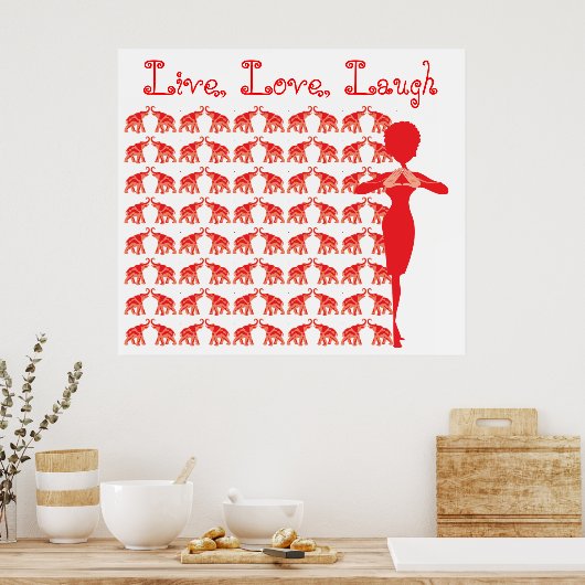 Affiche Red Elephant (Cuisine)