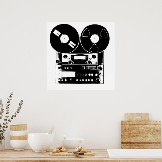 affiche reel2reel (Cuisine)