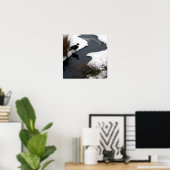 Affiche Refléter (Bureau à domicile)