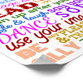 Affiche Règles de salle de jeu (Coin)