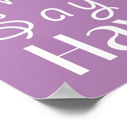 Affiche Règles de salle de jeu (Coin)