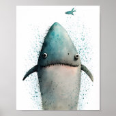 Affiche requin (Devant)
