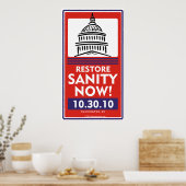 Affiche Restaurer Sanity Now (Cuisine)