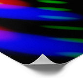 Affiche Résumé Image Colorée Psychedelique Tripant (Coin)