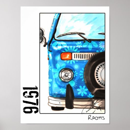 Affiche rétro (Devant)