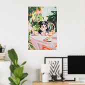 Affiche Rétro Berger Australien, Australien (Bureau à domicile)