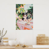 Affiche Rétro Berger Australien, Australien (Cuisine)