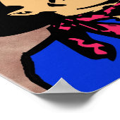 Affiche Rétro Café Red Coast (Coin)