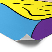 Affiche RETRO COMICS (Coin)