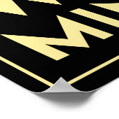 affiche rétro de londres westminster angleterre ar (Coin)