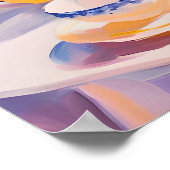 Affiche Rétro Devon Rex, Peinture à l'Huile Devon  (Coin)