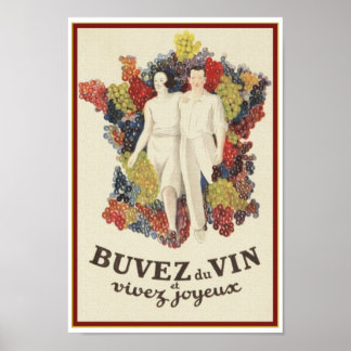 Affiche rétro française