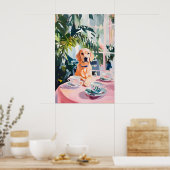 Affiche Rétro Labrador Retriever, Labrador (Cuisine)