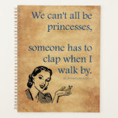Affiche rétro vintage des princesses de SlipperyJo (Devant)