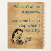 Affiche rétro vintage des princesses de SlipperyJo (Dos)