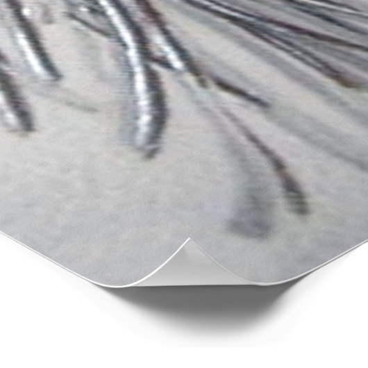 Affiche rétro vintage Noël (Coin)