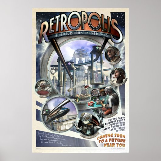 Affiche Retropolis (20x30") (Devant)