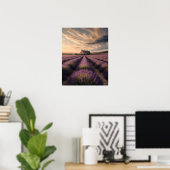 Affiche Rêves de Lavande de Provence (Bureau à domicile)