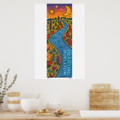 Affiche - Rivière sinueuse (Cuisine)