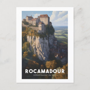 Affiche Rocamadour - Frankrijk - Departement Lot - Briefkaart