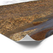 Affiche Rochers et Vagues dans le Rhode Island (Coin)