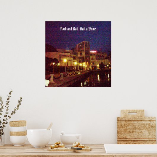 Affiche ROCK AND ROLL HALL (Cuisine)