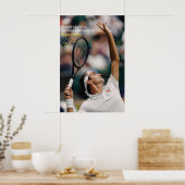 Affiche Roger Federer Art motivationnel Tennis (Cuisine)