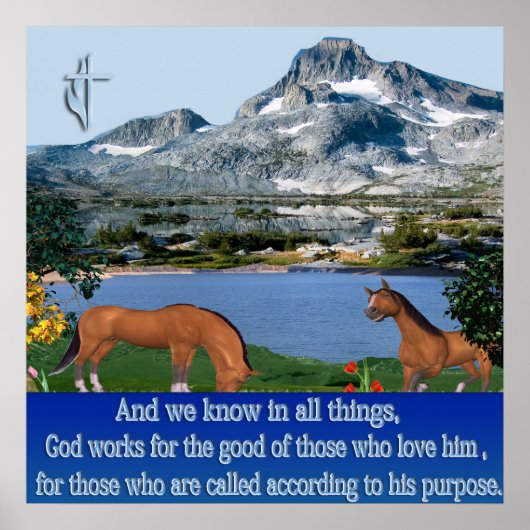 Affiche Romans 8:28 (Devant)