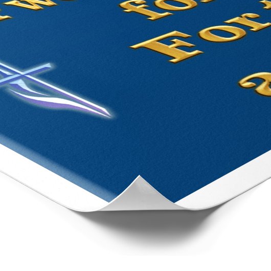 Affiche Romans 8:28 (Coin)