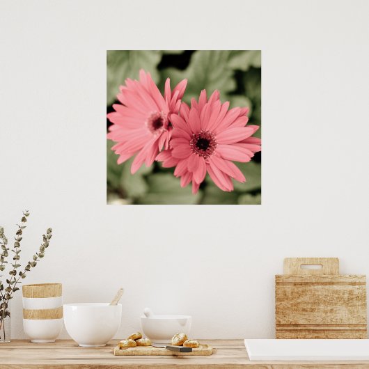 affiche rose (Cuisine)