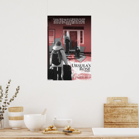 Affiche Rose d'Ursula (Cuisine)