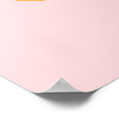 Affiche Rose Éclectique Maximaliste Léopard Parfai (Coin)