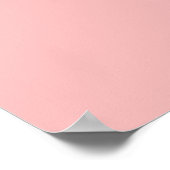 Affiche Rose Rouge (Coin)