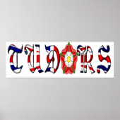 Affiche rose Tudor (Devant)