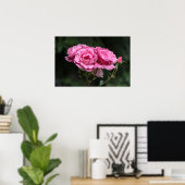 Affiche Roses Roses Photographie (Bureau à domicile)
