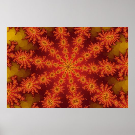 Affiche Rouge Orange Décastar (Devant)