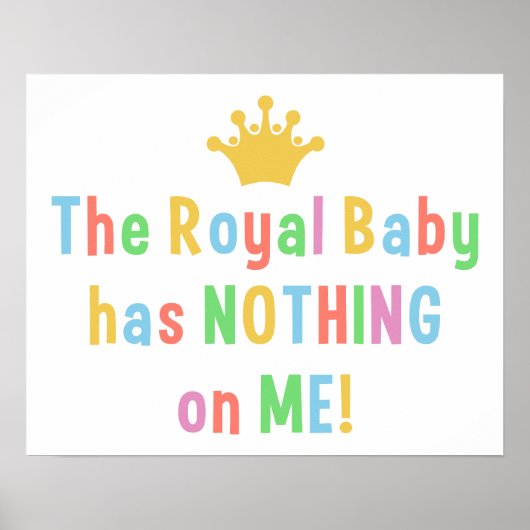 Affiche Royal Baby (Devant)