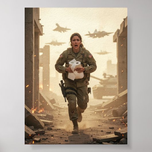 Affiche Running Through Ruin and Resolve (Devant)
