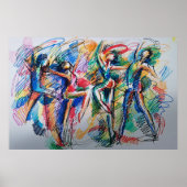 Affiche Rythme de Mouvement (Devant)