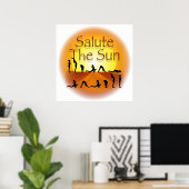 Affiche Salute the Sun (Bureau à domicile)