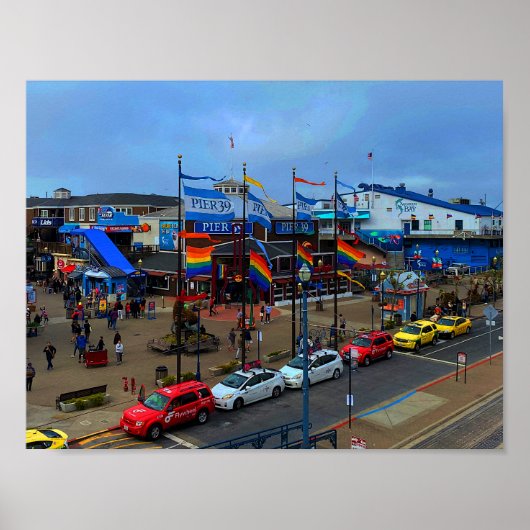Affiche San Francisco Pier 39 Pride #1 (Devant)