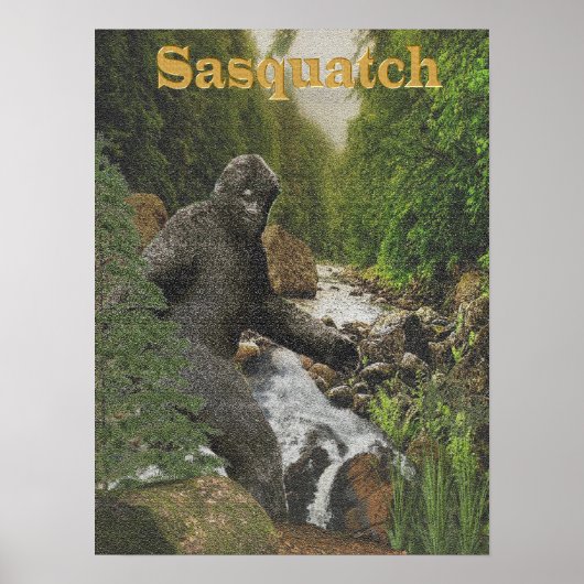 affiche sasquatch (Devant)