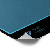 Affiche satellite de San Diego, Californie (Coin)