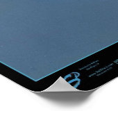 Affiche satellite de San Francisco, Californie (Coin)