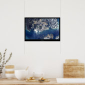 affiche satellite de Singapour (Cuisine)