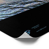 Affiche satellite de Taos, Nouveau-Mexique (Coin)