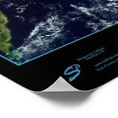 affiche satellite Philippines (Coin)