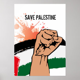 Affiche Save Palestine